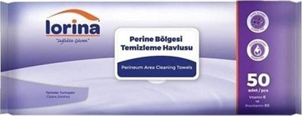 LORİNA Perine Bölgesi Temizleme Havlusu 50’Li Paket - Image 1