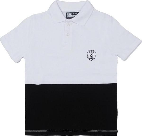 Beşiktaş Orijinal Polo Yaka Çocuk T-shirt - Image 1