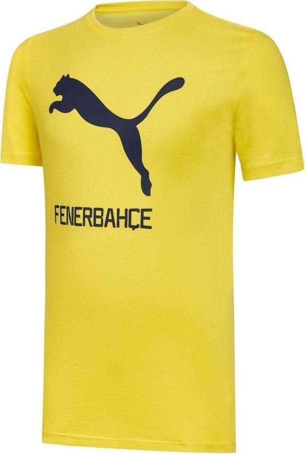 Fenerbahçe Orijinal Puma Tshirt, Lisanslı Sarı Tshirt - Image 1