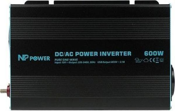 NP600-12 NP Power 600W Tam Sinüs İnverter 12V - Image 1