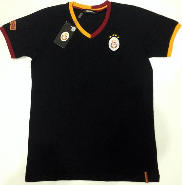 Galatasaray Orijinal Siyah Çocuk T-Shirt - Image 1
