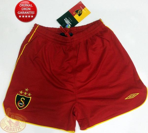 GALATASARAY ORJİNAL LİSANSLI FORMA ÇOCUK ŞORT KIRMIZI SARI - Image 1