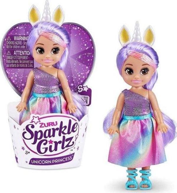 Sparkle Girlz Cupcake Unicorn Prenses Bebek 12 cm - Model 2 - Image 1