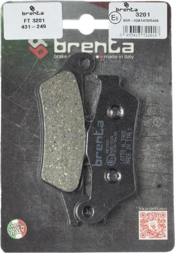 Brenta Organik Fren Balata Ft 3201 Suzukı Gsx 125s - Image 1