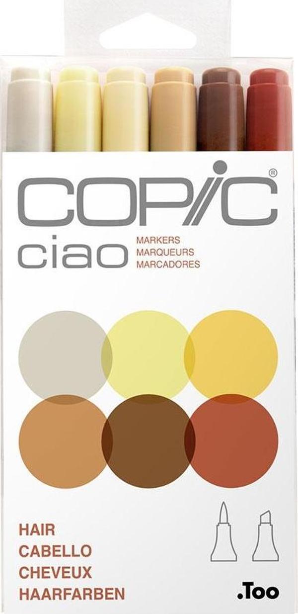 Copic Ciao Marker Kalem Seti 6lı Skin Portrait 22 075 666 - Image 1
