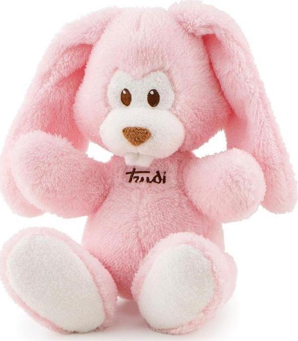 Trudi Peluş Rabbit Cremino Pink 18128 - Image 1