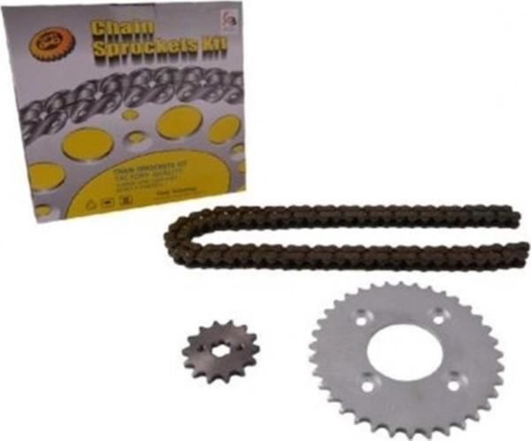 Sfr Zincir Dişli Seti 420h 110 Honda Grom Msx 125 Innova 125 (14t-36t) - Image 1