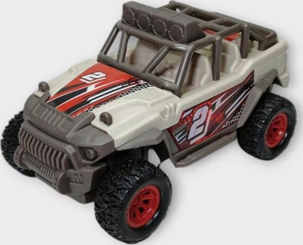 Maxx Wheels Sesli ve Işıklı Arazi Aracı Buggy - 666-18PA - Gri - Image 1