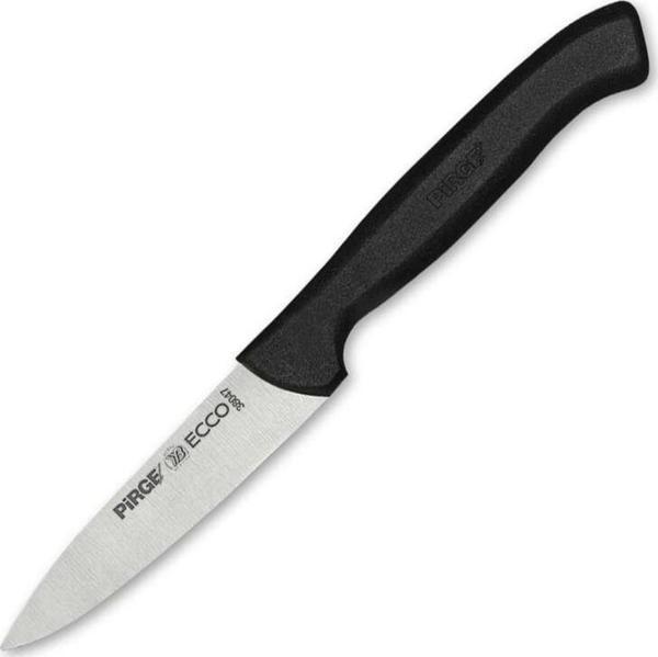 Pirge 38047 Ecco Düz Sebze Bıçağı 9 cm - Siyah - Image 1