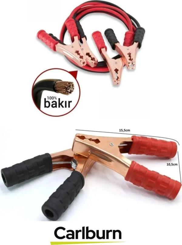 Özel Kalın Taşıma Çantalı %100 Bakır Kalın Kablo 1000 Amper Güçlü Oto Akü Takviye Hızlı Şarj Kablosu - Image 1