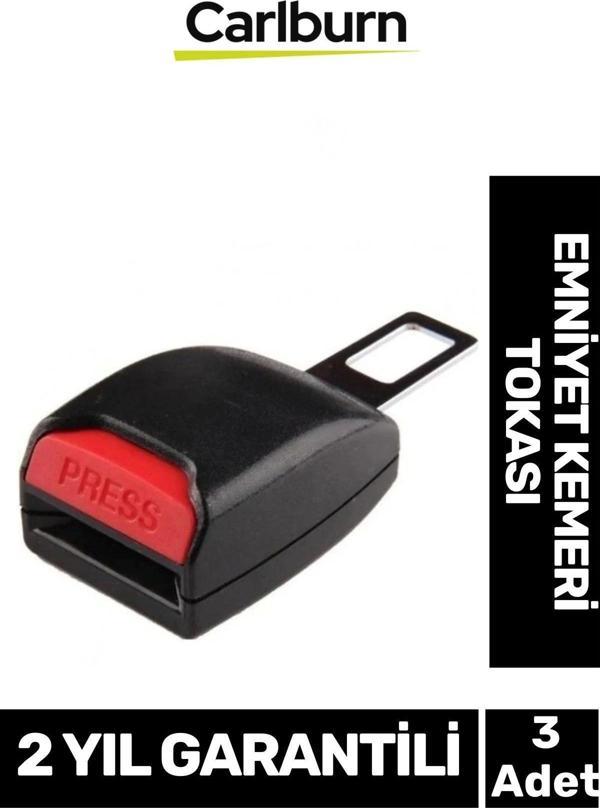 Özel Üretim Her Araca Uyumlu Ötme Ses Engelleyici Emniyet Kemer Toka Aparatı - 3 Adet - Image 1