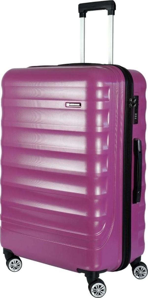 Vegmann Delphin Violet Büyük Boy Valiz - Image 1