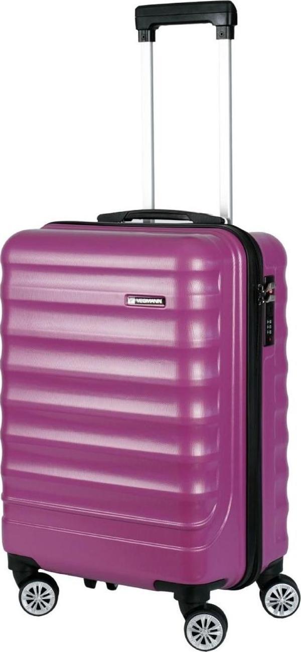 Vegmann Delphin Violet Kabin Boy Valiz - Image 1