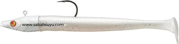 Major Craft Ceana Eely Shad CES-130 13cm 22.3gr Silikon Balık #002 Pearl White - Image 1