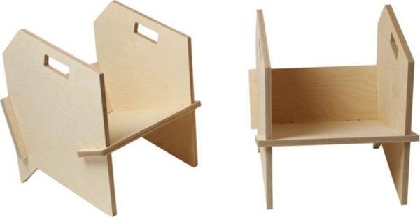 Tufetto Dady Mood Ahşap 2'Li Raf - Image 1