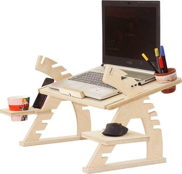 Tufetto Rappu Yükseklik Ayarlı Laptop Sehpası - Laptop Standı - Image 1