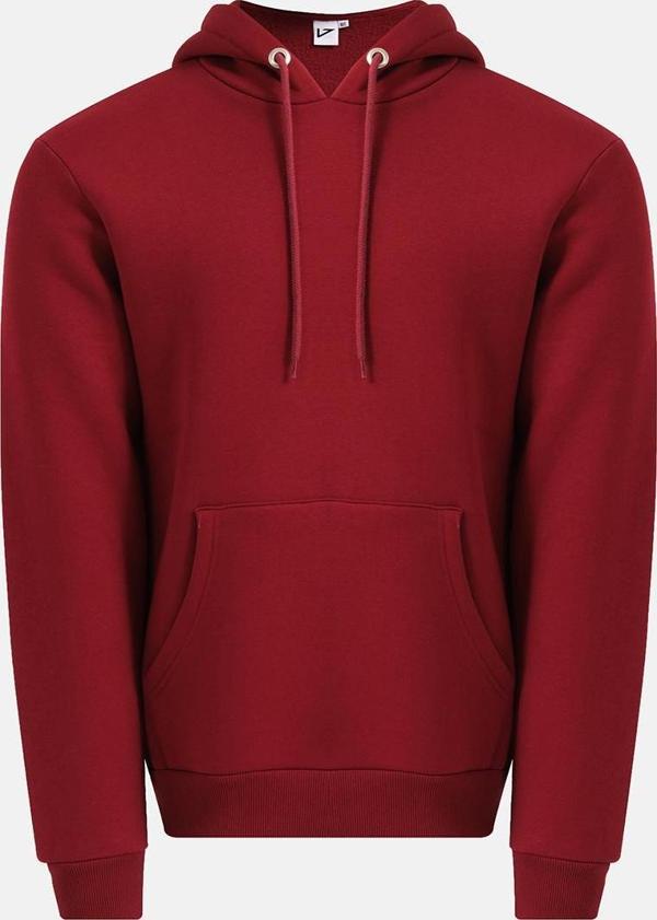 Kapüşonlu Regular Fit Next Unisex Sweatshirt Bordo - Image 1