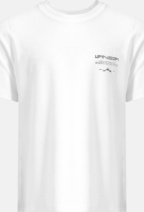 OVERSIZED FIT NEXT UNISEX TSHIRT BEYAZ - Image 1