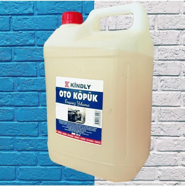 Kindly Fırçasız Konsantre Cilalı Oto Araç Yıkama Köpük Şampuan 5 Lt - Image 1