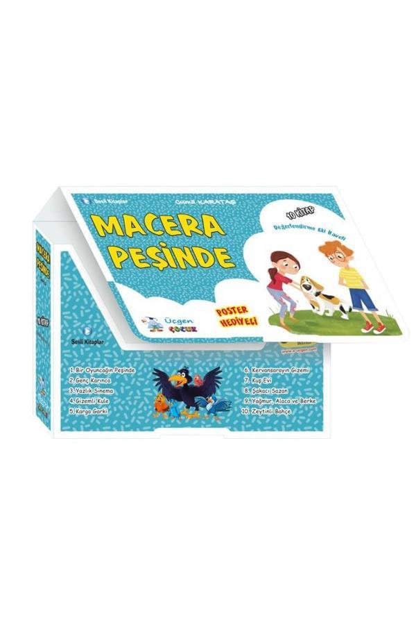 Macera Peşinde - Kutulu 10 Kitap - Üçgen Yayıncılık - Image 1
