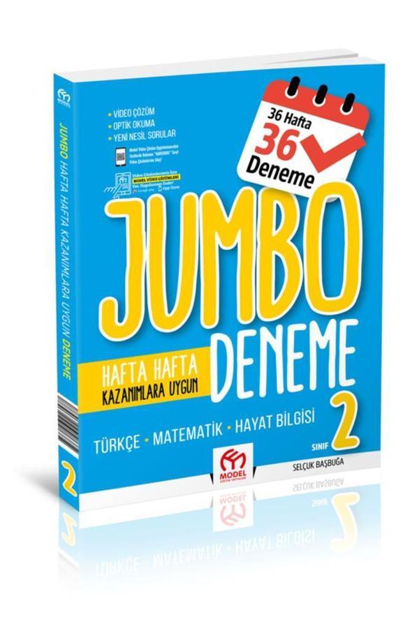 2.Sınıf Jumbo Tüm Dersler Deneme - Model Eğitim Yayınları - Image 1