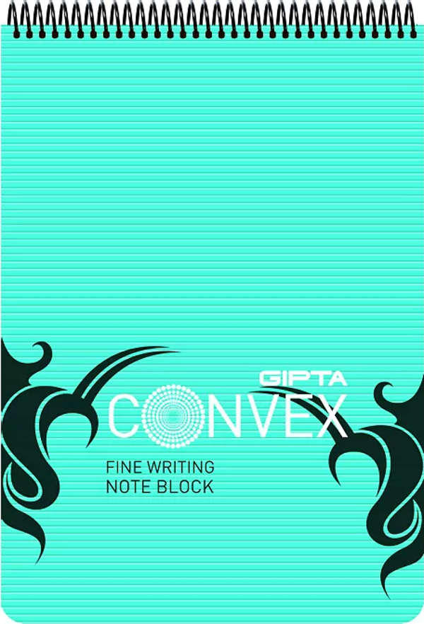 Gıpta Convex Spiralli Bloknot A4 Çizgili 100 Yaprak (1393) - Image 1
