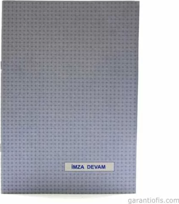 Dilman Karton Kapak İmza Devam Defteri - Image 1