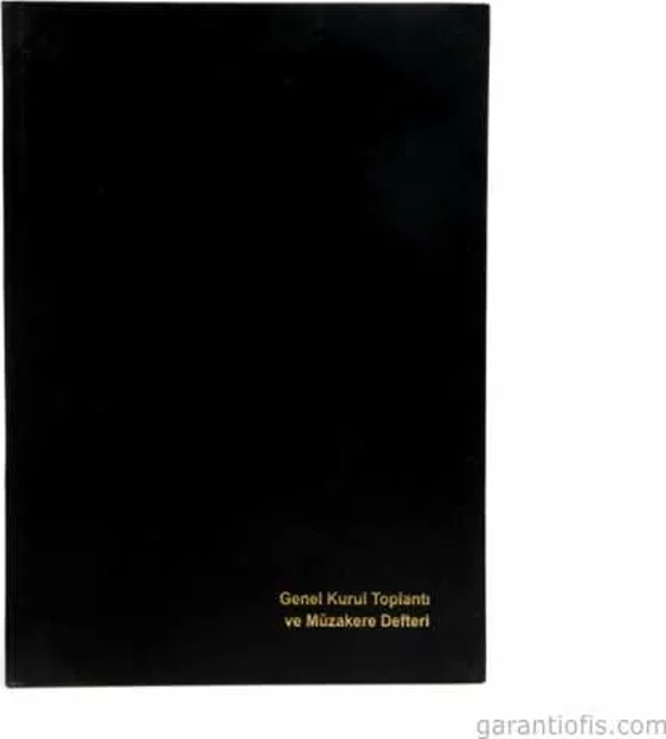 Dilman Ciltli Numaralı Genel Kurul Toplantı Ve Müzakere Defteri (96 Yaprak) - Image 1