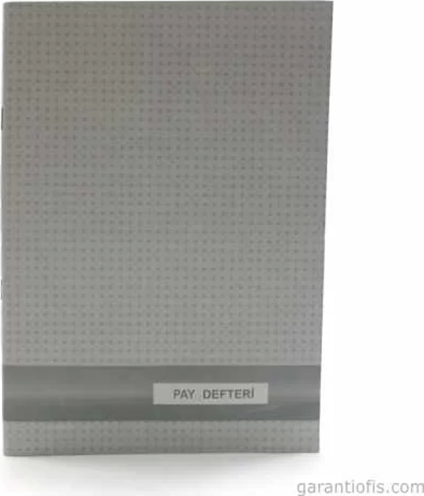 Dilman Numaralı Pay Defteri (40 Yaprak) - Image 1