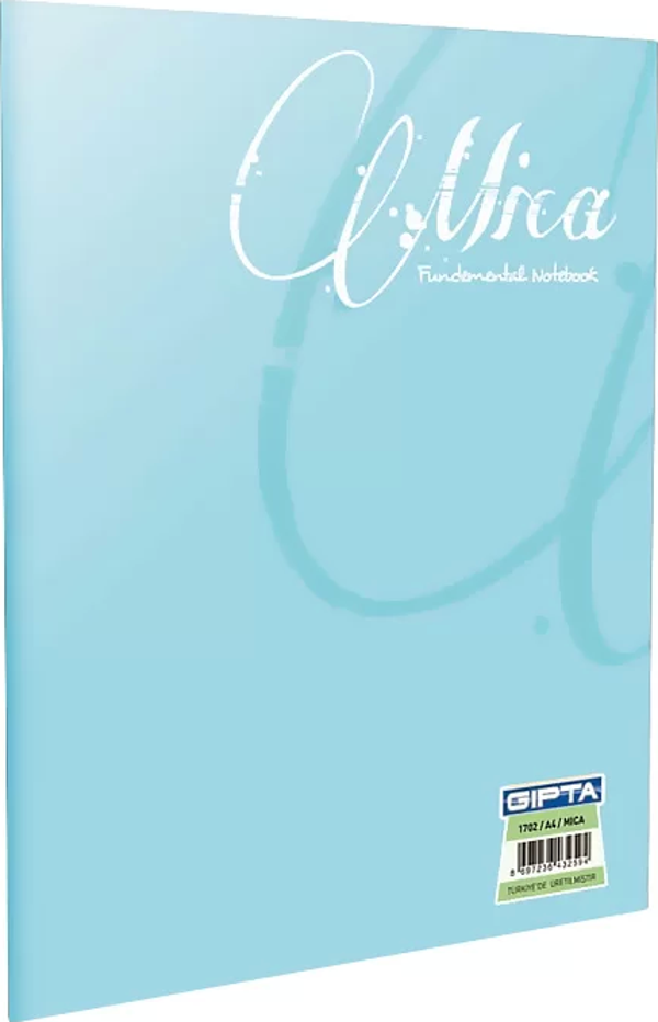 Gıpta Mica Plastik Kapak Defter A4 Kareli 80 Yaprak (1708) - Image 1