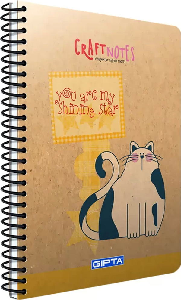 Gıpta Craft Spiralli Defter A4 Kareli 100 Yaprak (1776) - Image 1