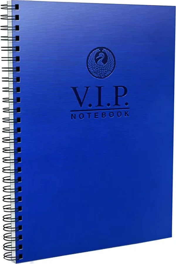 Gıpta Vip Spiralli Deri Kapak Defter 17X24 Kareli 140 Yaprak (1083) - Image 1