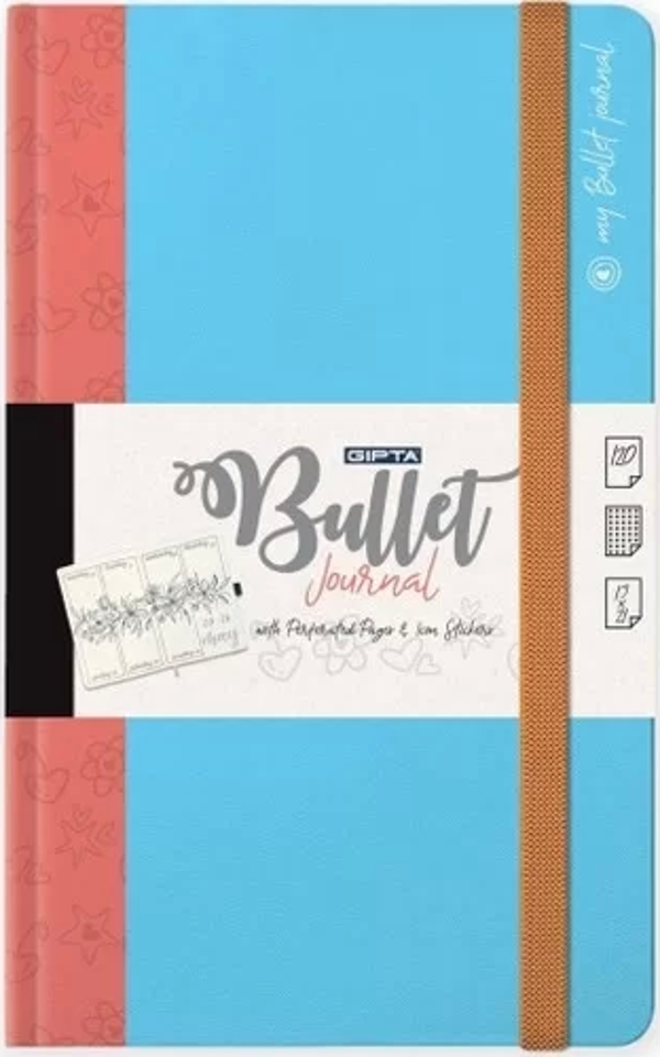 Gıpta Bullet Sert Kapak Defter 17X24 Noktalı 168 Yaprak (5531) - Image 1