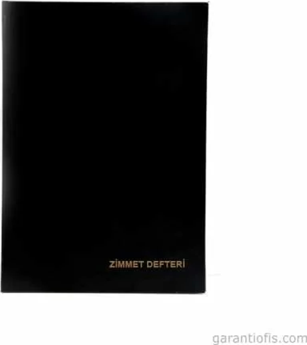 Dilman Ciltli Zimmet Defteri (96 Yaprak) - Image 1