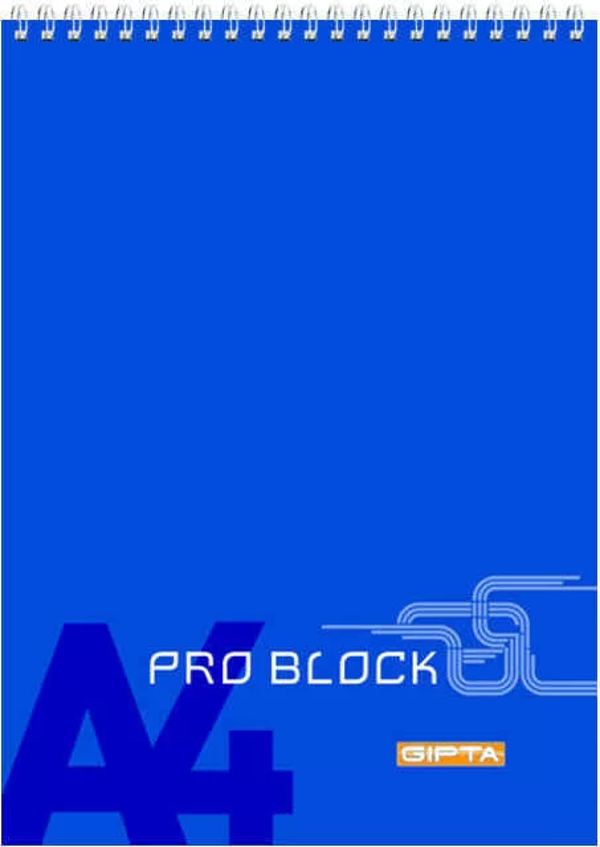 Gıpta Pro-Block Spiralli Bloknot A4 Kareli 40 Yaprak (1398) - Image 1