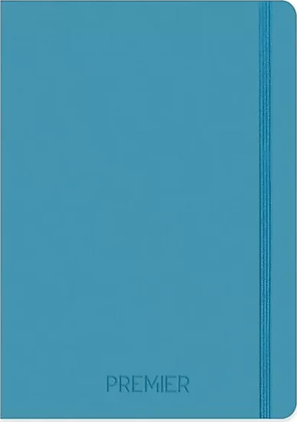 Keskin Premier Neo Soft Ciltli Defter 13X21 Düz 96 Yaprak Mavi (410027) - Image 1