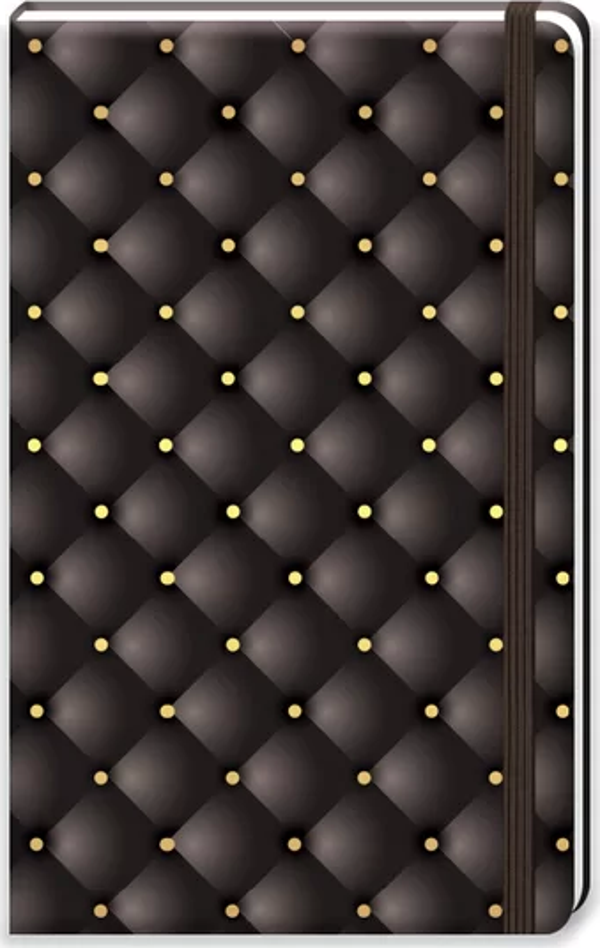 Keskin Foil Perle Sert Kapak Defter 13X21 Çizgili 80 Yaprak (413731) - Image 1