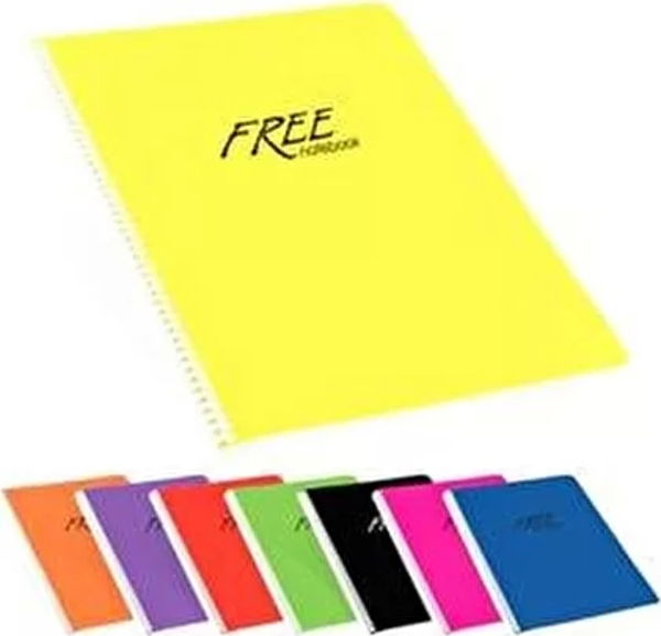 Keskin Free Spiralli Defter A5 Çizgili 60 Yaprak (450101) - Image 1