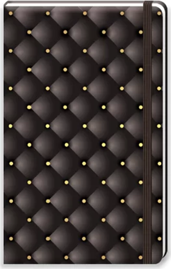 Keskin Foil Perle Sert Kapak Defter 9X14 Çizgili 80 Yaprak (413735) - Image 1