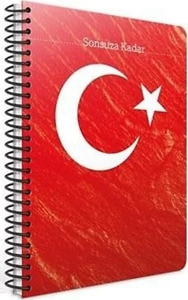 Gıpta Sonsuza Sert Kapak Defter 13X21 Çizgili 120 Yaprak (6499) - Image 1