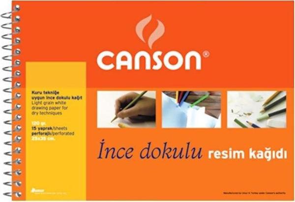 Canson 1557 Resim Defteri 25X35 15 Yaprak 120Gr - Image 1