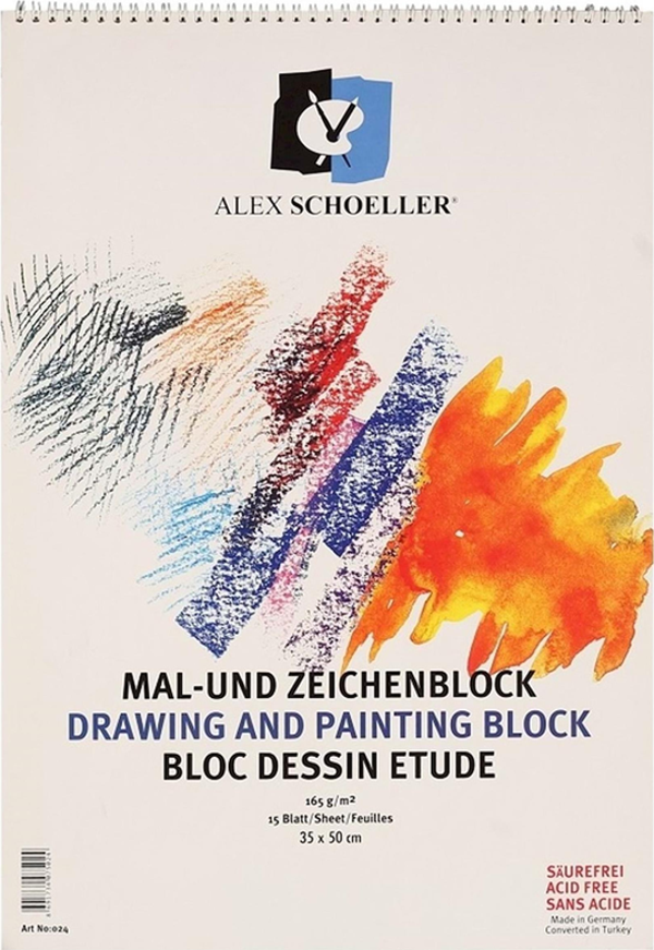 alex schoeller Resim Defteri 35X50 15 Yaprak 165Gr (165.35) - Image 1