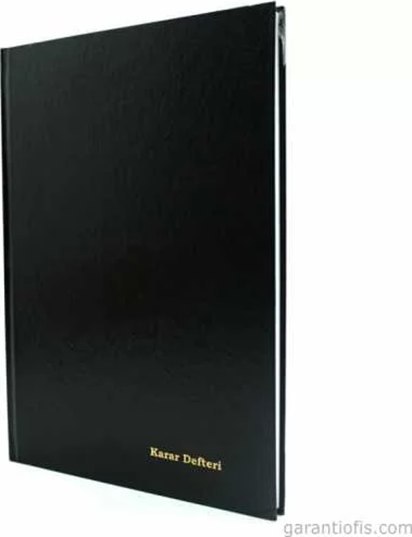 Dilman Numaralı Ciltli Karar Defteri (96 Yaprak) - Image 1
