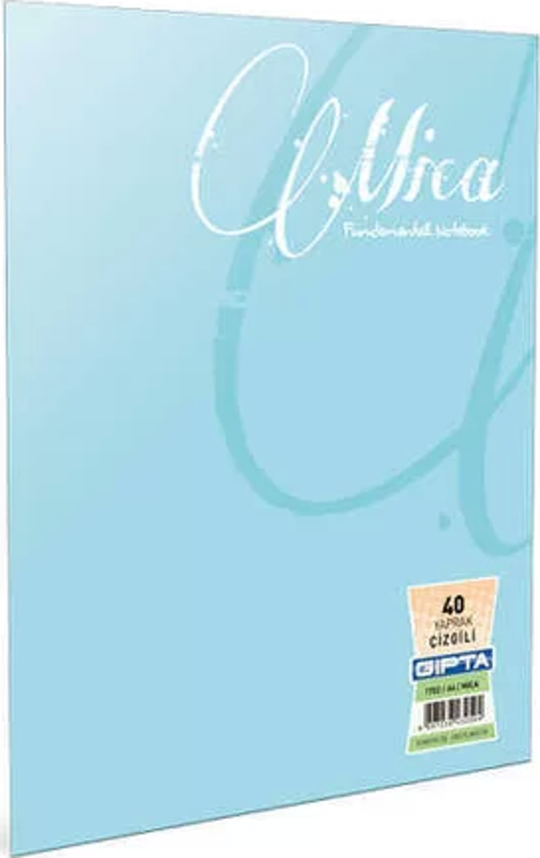 Gıpta Mica Plastik Kapak Defter A5 Düz 80 Yaprak (2974) - Image 1