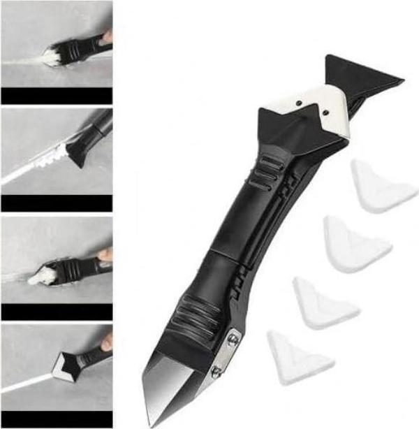 Marelli CLEAN 3 ü 1 arada silikon çıkarıcı + kazıyıcı + düzeltici silikon çekme aparatı - Image 1