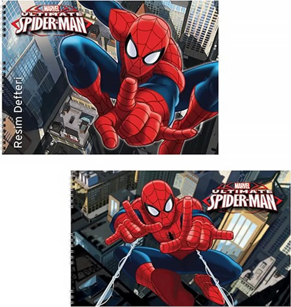Keskin Color Spiderman Resim Defteri 15 Yaprak 35X50 Cm 300315-06 - Image 1