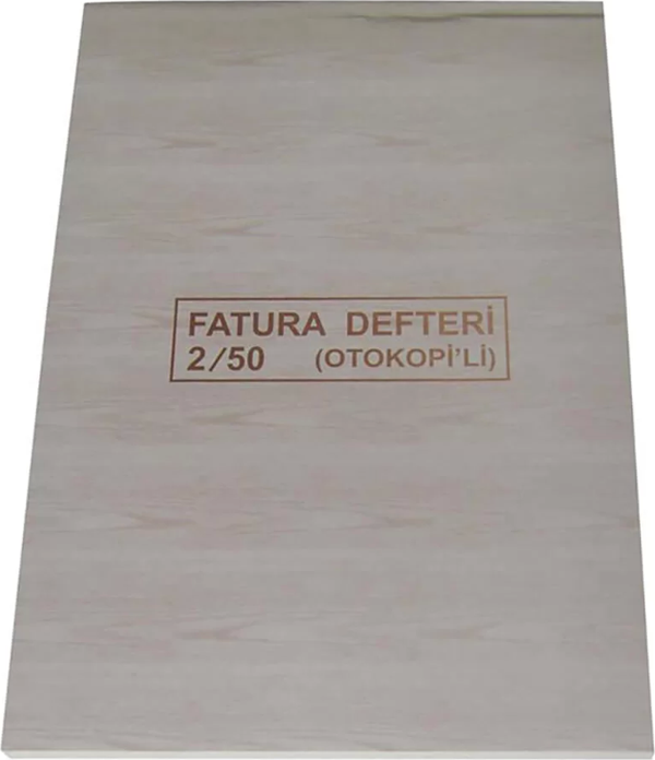Dilman Fatura Defteri 2/50 Otokopili - Image 1