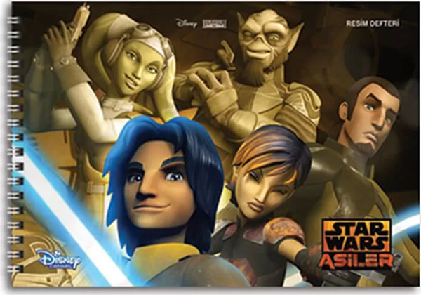 Keskin Color Star Wars Resim Defteri 17X25 Cm 15 Yaprak 300115-33 - Image 1