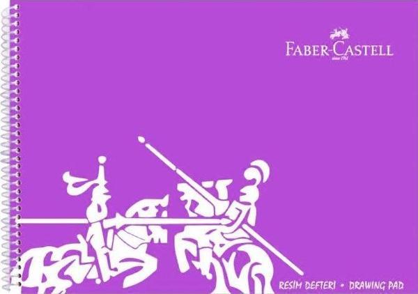 Faber-Castell Plastik Kapak Resim Defteri 35X50 30 Yaprak (400136) - Image 1
