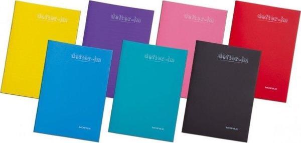 Mopak İm Seri Dikişli Plastik Kapak Defter A4 Kareli 100 Yaprak - Image 1